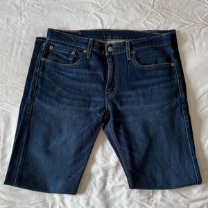 Levi's Men's Straight Jeans - Dark Blue